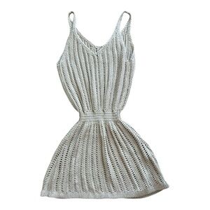 Womens Crochet Cover Up Midi Dress